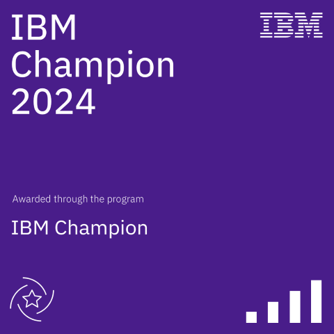 Dominique GAYTE - IBM CHAMPION 2024